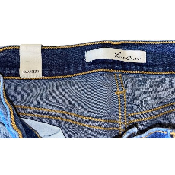 Kancan Jeans 24 Youth Women Distressed Blue - Picture 4 of 5